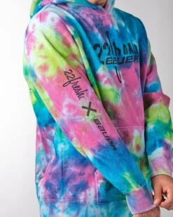Bauer X 22fresh Tie Dye Hoodie Senior -Bauer 20210901 Bauer Studio00069