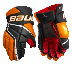 Bauer Vapor 3X Senior Hockey Gloves -Bauer 3X SR FRONT BKO2