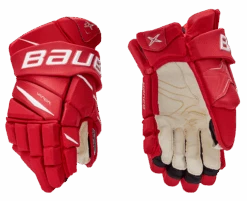 Bauer Vapor 2X Senior Hockey Gloves -Bauer 604994 RED 01