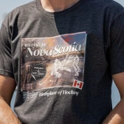 Bauer X East Coast Lifestyle Nova Scotia Tee -Bauer 614078 BLK 04