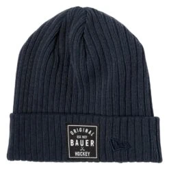 Bauer New Era Rib Knit Patch Senior Beanie -Bauer bauer new era rib patch knit hat adult
